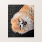 Cute Laughing Pomeranian Dog Legpuzzel (Verticaal)