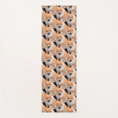 Cute Laughing Pomeranian Dog Yogamat (Voorkant)