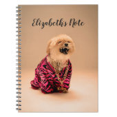 Cute Laughing Shih Tzu Personalized Notitieboek (Voorkant)