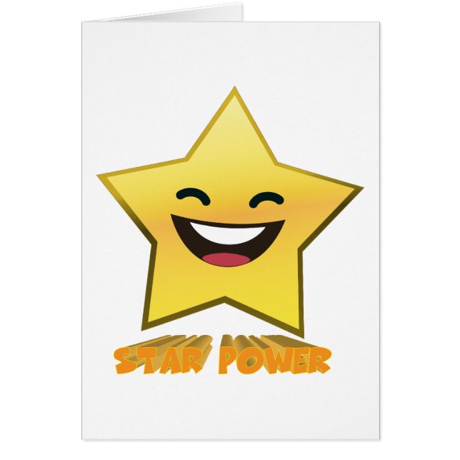 Cute Laughing Smiling Star Power (Voorkant)