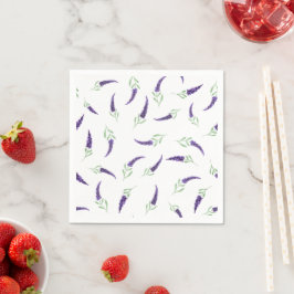 Cute Lavender bloemen Celebration Napkins Servet