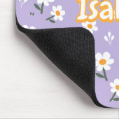 Cute Lavender Daisy Mouse Pad for Spring Muismat (Hoek)