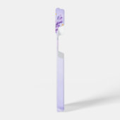 Cute Lavender Garden Flower Floral iPhone Hoesje (Linkerkant)