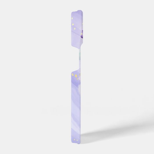 Cute Lavender Garden Flower Floral iPhone Hoesje (Rechterkant)