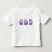 Cute Lavender Hippo Kinder Shirts (Voorkant)