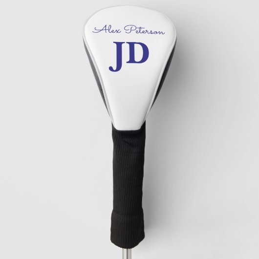 Cute Lawyer JD Afstuderen Persoonlijke naam Golfheadcover (Voorkant)