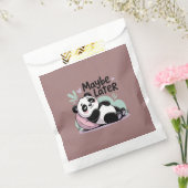 Cute Lazy Panda – “Maybe Later” Relaxing Panda Bedankzakje (Gezegeld)