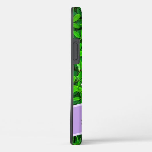 Cute Leafy Botanical Personalised Pattern Case-Mate iPhone Case (Achterkant / Rechts)