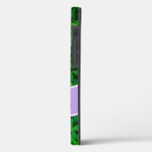 Cute Leafy Botanical Personalised Pattern Case-Mate iPhone Case (Achterkant / Links)