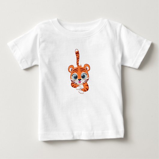 Cute Leeuwen Baby T-shirt (Voorkant)