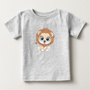 Cute Leeuwen Baby T-shirt