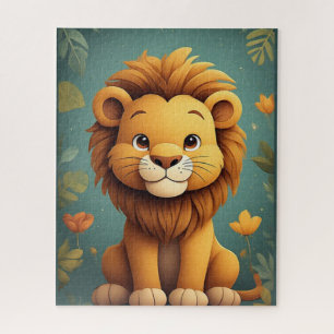 Cute Leeuwen Nursery Jungle Dieren Nursery Decor S Legpuzzel