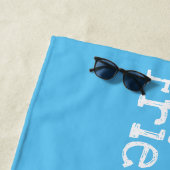 Cute lemon en limoen vrienden illustratie strandlaken (In situ)