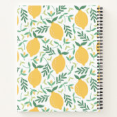 Cute Lemon Pattern Grandma's Recipe Notitieboek (Achterkant)