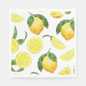 Cute Lemon Pattern Servet (Voorkant)