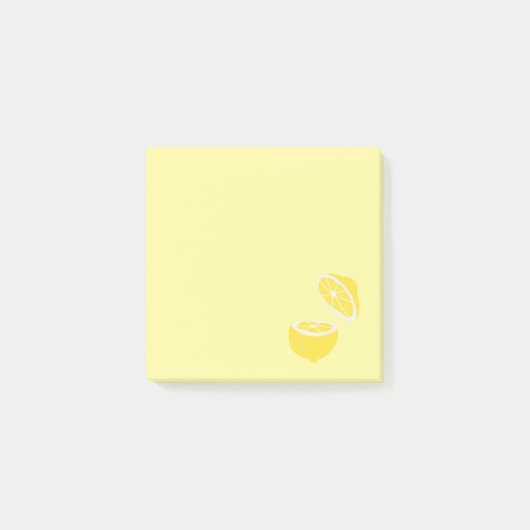 Cute lemon slice-papier post-it® notes (Voorkant)