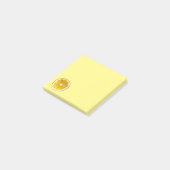 Cute lemon slice-papier post-it® notes (Schuin)