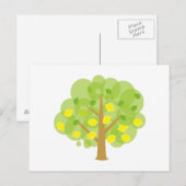 Cute Lemon Tree Briefkaart (Voorkant / Achterkant)