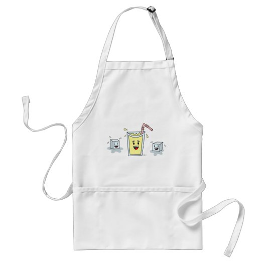 Cute Lemonade - Apron Standaard Schort (Voorkant)