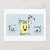 Cute Lemonade - Briefkaart (Voorkant)