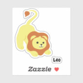 Cute Leo Sticker (Vel)