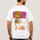 Cute Leo T-shirt (Achterkant)