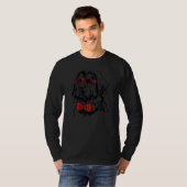 Cute Leonberger Dog mama hond T-shirt (Voorkant volledig)