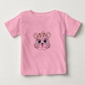 Cute Leopard Baby T-Shirt (Voorkant)
