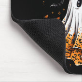 Cute Leopard Boo Jee Ghost Coffee Halloween Costum Muismat (Hoek)