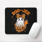 Cute Leopard Boo Jee Ghost Coffee Halloween Costum Muismat (Met muis)