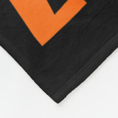 Cute Leopard Fab Boo Lous Lola Soky Halloween Cost Fleece Deken (Hoek)