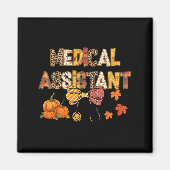 Cute Leopard Medical Istant Stethocope Fall Coquet Magneet (Voorkant)