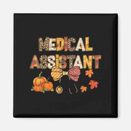 Cute Leopard Medical Istant Stethocope Fall Coquet Magneet (Voorkant)