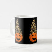 Cute Leopard Pet Pumpkin Koffiemok (Voorkant links)
