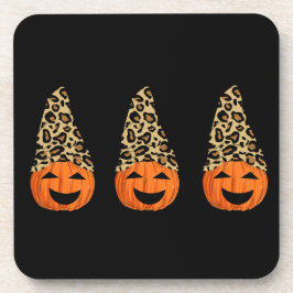 Cute Leopard Pet Pumpkins Bier Onderzetter