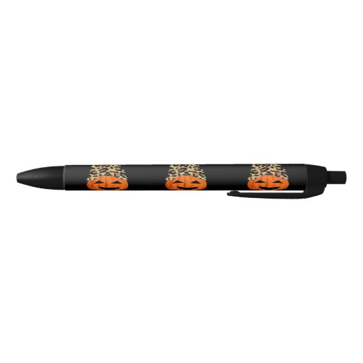 Cute Leopard Pet Pumpkins Zwarte Inkt Pen (Bodem)