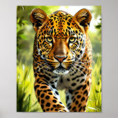 Cute Leopard Poster (Voorkant)