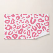 Cute Leopard Print Bad Handdoek (Handdoek)