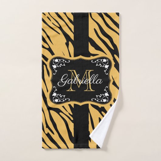 Cute Leopard Print Bad Handdoek (Handdoek)