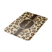 Cute Leopard Print Badmat (Gekanteld)