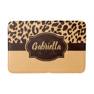Cute Leopard Print Badmat