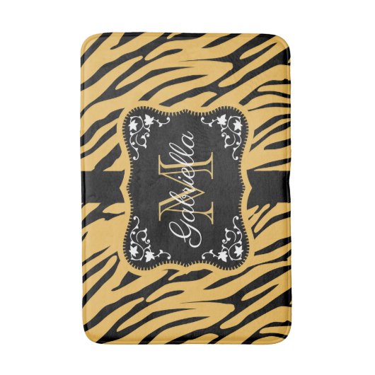 Cute Leopard Print Badmat (Voorkant Verticaal)