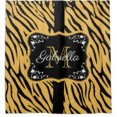 Cute Leopard Print Douchegordijn (Voorkant)