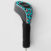 Cute Leopard Print Golfheadcover (Schuin)