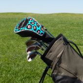 Cute Leopard Print Golfheadcover (Insitu)