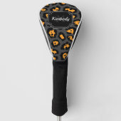 Cute Leopard Print Golfheadcover (Voorkant)
