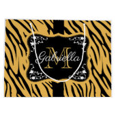 Cute Leopard Print Groot Cadeauzakje (Achterkant)