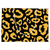 Cute Leopard Print Groot Cadeauzakje (Achterkant)