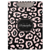 Cute Leopard Print Klembord (Voorkant)