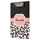 Cute Leopard Print Klembord (Links)